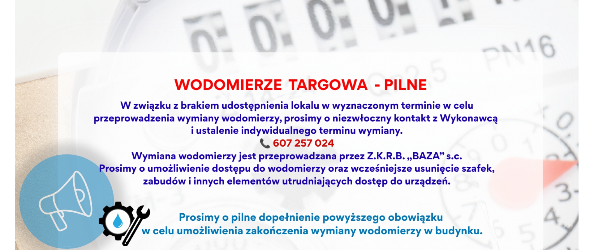 wodomierze targowa